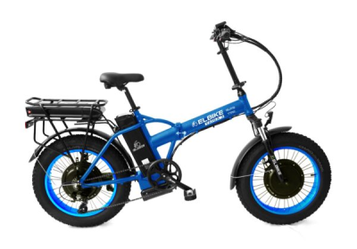 Электровелосипед Elbike Taiga 2 Twix 2000 синий