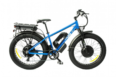 Электровелосипед Elbike Phantom Twix 2000 синий