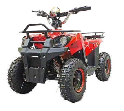 Квадроцикл GreenCamel Gobi K40 (30Ah 36V 800W R6 Цепной привод) быстросъем, Красный паук