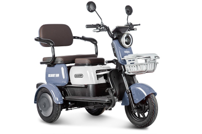 Электротрицикл Rutrike Gelbert Sun 48V/60V 650Вт фиолетово-белый Электротрицикл Rutrike Gelbert Sun 48V/60V 650Вт фиолетово-белый