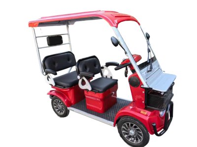 Гольфкар GreenCamel Сонора A3 ECO (3 seats 1000W R8) красный