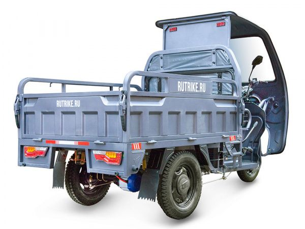 Грузовой электротрицикл Rutrike Глобус 1500 60V1000W серый Грузовой электротрицикл Rutrike Глобус 1500 60V1000W серый