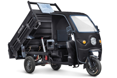Грузовой электротрицикл Rutrike D5 1700 КАБИНА черный Грузовой электротрицикл Rutrike D5 1700 КАБИНА черный