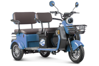 Электротрицикл Rutrike Gelbert Kappa 48V/60V 650Вт синий Электротрицикл Rutrike Gelbert Kappa 48V/60V 650Вт синий
