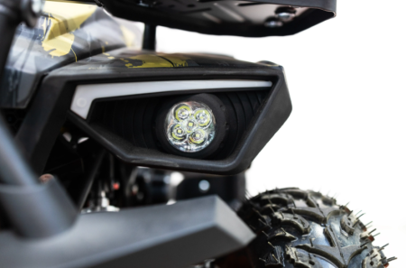 Детский квадроцикл MOTAX GRIZLIK MINI ES BW желтый