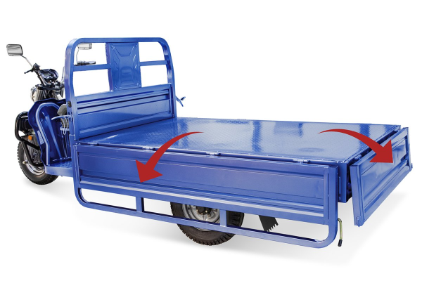 Грузовой электротрицикл Rutrike Эксперт ПРО 2000 Грузовой электротрицикл Rutrike Эксперт ПРО 2000