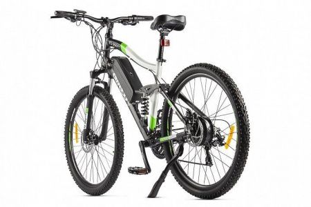 Велогибрид Eltreco FS900 new зелено-белый