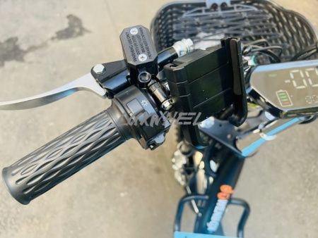 Электровелосипед колхозник Wenbox Monster Снег PRO