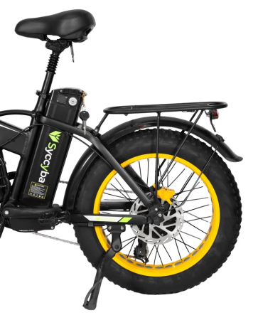 Электровелосипед SYCCYBA H1 (F10) 20AH желтый