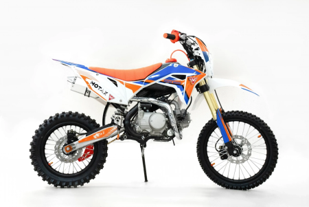 Питбайк MOTAX MX 125 Белый-оранжевый
