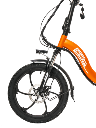 Электровелосипед Minako F7 оранжевый