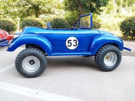 Детский электромобиль GreenCamel Жук (60V 1500W R8 Дифференциал) Синий