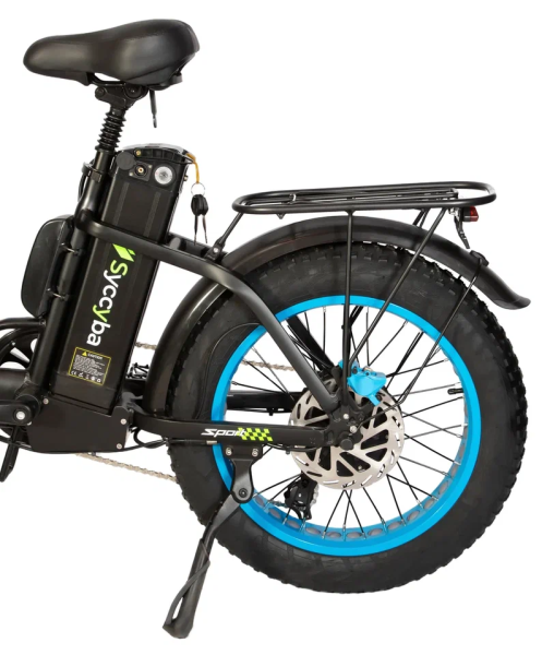 Электровелосипед SYCCYBA H2 (F11) 20AH синий
