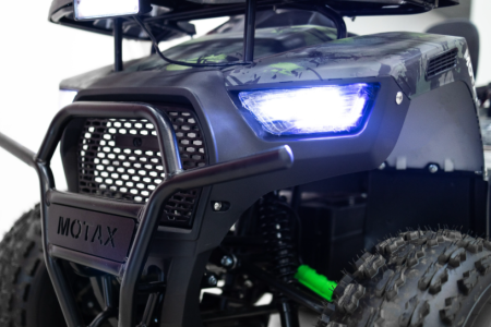 Электровадроцикл MOTAX Grizlik E1500 2024 Зеленый камуфляж