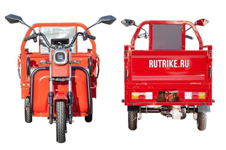 Грузовой электротрицикл Rutrike Амулет 1100 60V650W красный Грузовой электротрицикл Rutrike Амулет 1100 60V650W красный
