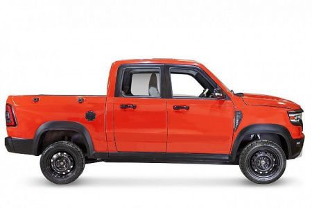 Электромобиль RTA БИЗОН Е 4x4 красный