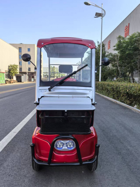 Гольфкар GreenCamel Сонора A3 ECO (3 seats 1000W R8) красный