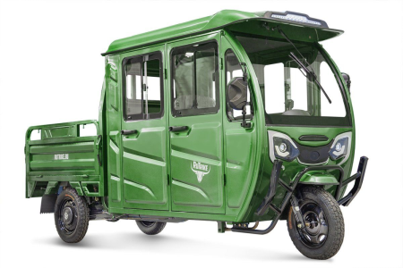 Грузовой электротрицикл Rutrike Рейс 1300 60V1200W зеленый Грузовой электротрицикл Rutrike Рейс 1300 60V1200W зеленый