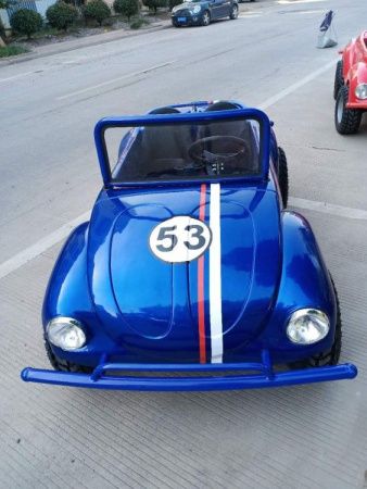 Детский электромобиль GreenCamel Жук (60V 1500W R8 Дифференциал) Синий