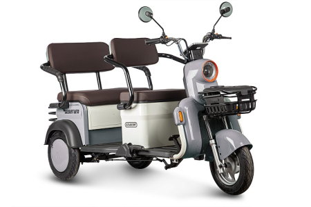 Электротрицикл Rutrike Gelbert Beta 48V/60V 800Вт серо-белый Электротрицикл Rutrike Gelbert Beta 48V/60V 800Вт серо-белый