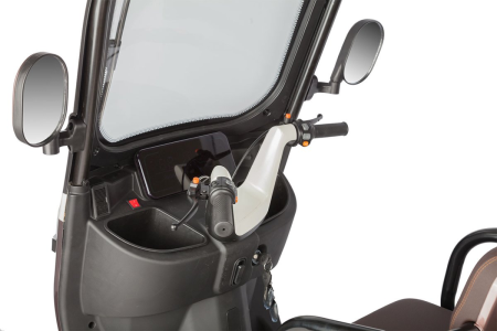 Электротрицикл Rutrike Gelbert Sarin 48V/60V 1000Вт серо-белый Электротрицикл Rutrike Gelbert Sarin 48V/60V 1000Вт серо-белый