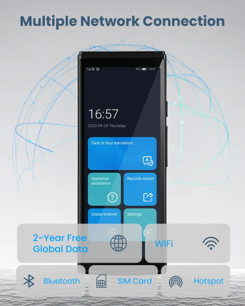 Умный переводчик китайского и других языков Iflytek 4.0 AIT2221T