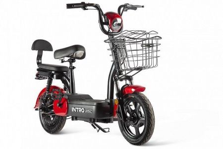 Электроскутер INTRO COMPACT черно-белый