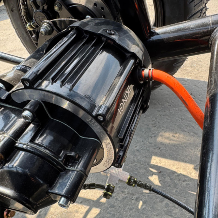 Трехколесный электроскутер Ikingi Chopper Trike