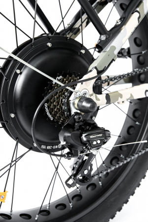 Электровелосипед Elbike Phantom Twix 2000 зеленый