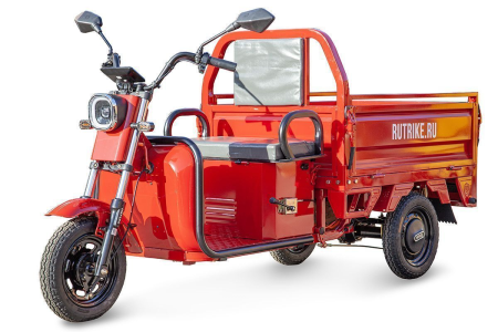 Грузовой электротрицикл Rutrike Амулет 1100 60V650W красный Грузовой электротрицикл Rutrike Амулет 1100 60V650W красный