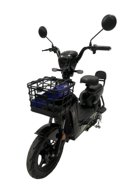 Электромопед GreenCamel Тайфун GT EV2pro (1000W 60V23Ah Li-ion ) быстросъем черный