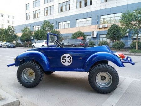 Детский электромобиль GreenCamel Жук (60V 1500W R8 Дифференциал) Синий