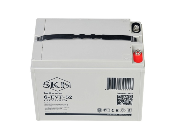 Тяговый аккумулятор SKN 6-EVF-52 (12V55A/H C5)