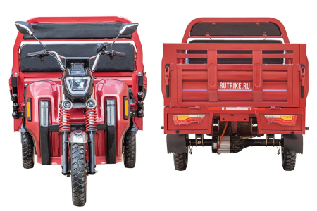Грузовой электротрицикл Rutrike Антей PRO 1500 красный Грузовой электротрицикл Rutrike Антей PRO 1500 красный