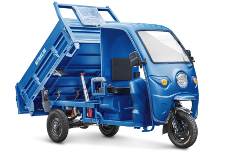 Грузовой электротрицикл Rutrike D5 1700 КАБИНА темно-синий Грузовой электротрицикл Rutrike D5 1700 КАБИНА темно-синий