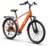 Электровелосипед QRONGE Meteors оранжевый