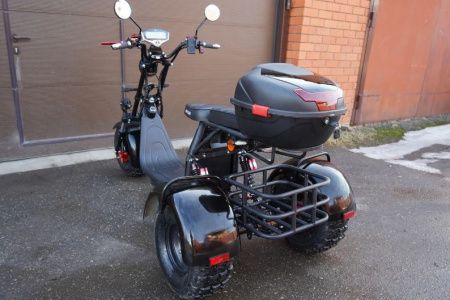 Электроскутер WHITE SIBERIA Pro Trike Трицикл 2000W