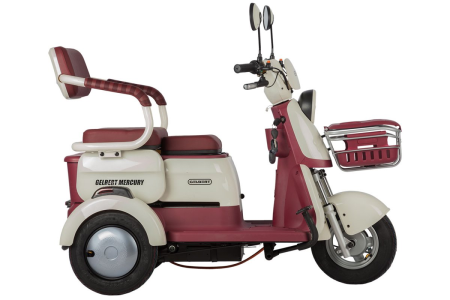 Электротрицикл Rutrike Gelbert Mercury 48V/60V 650Вт бело-красный Электротрицикл Rutrike Gelbert Mercury 48V/60V 650Вт бело-красный