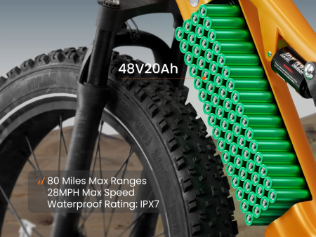 Электровелосипед PUCKIPUPPI BEAGLE оранжевый