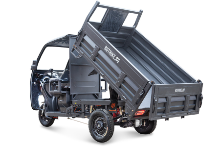 Грузовой электротрицикл Rutrike D5 1700 КАБИНА серый Грузовой электротрицикл Rutrike D5 1700 КАБИНА серый