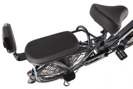 Велогибрид GREEN CITY e-ALFA new коричневый