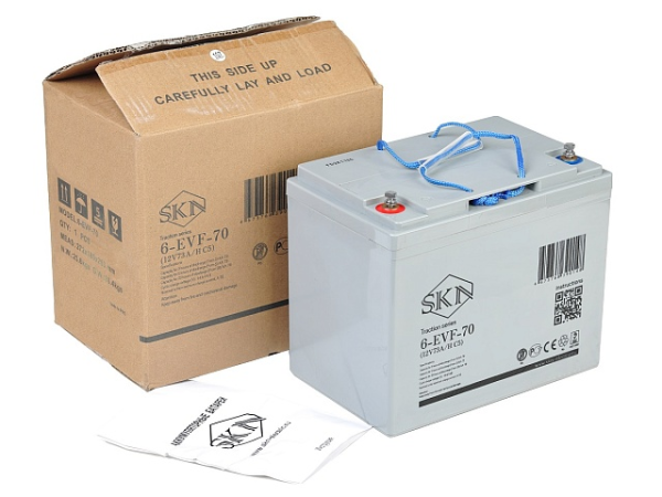 Тяговый аккумулятор SKN 6-EVF-70 (12V73A/H C5)