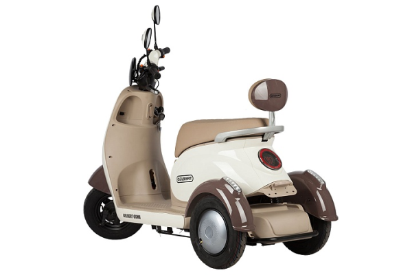 Электротрицикл Rutrike Gelbert Ogma 48V/60V 650Вт бело-коричневый Электротрицикл Rutrike Gelbert Ogma 48V/60V 650Вт бело-коричневый