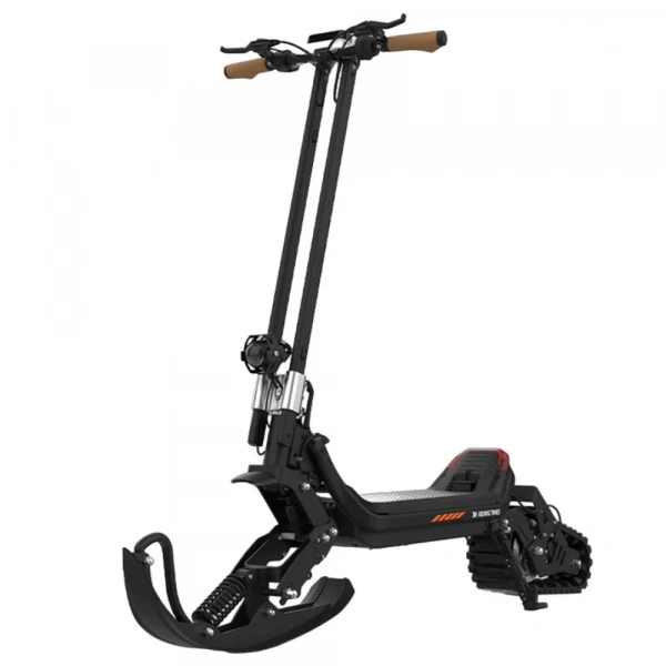 Зимний электроснегокат на гусенице / Гусеничный электросамокат Electroway T2S 30AH + летний комплект