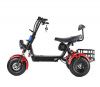 Электроскутер трехколесный CityCoco GT X5 Trike красный