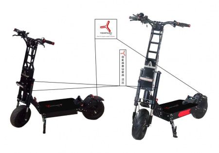 Электросамокат YOKAMURA RS + аквазащита