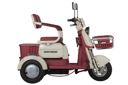 Электротрицикл Rutrike Gelbert Mercury 48V/60V 650Вт бело-красный Электротрицикл Rutrike Gelbert Mercury 48V/60V 650Вт бело-красный