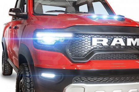 Электромобиль RTA БИЗОН Е 4x4 красный