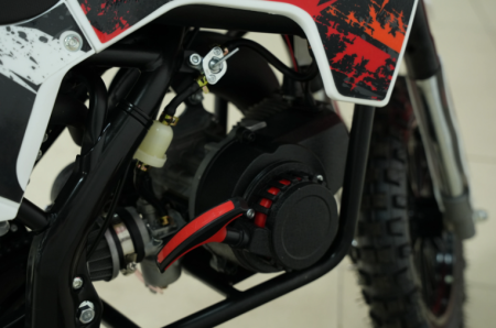 Детский бензиновый миникросс MOTAX 50 PS Черно-красный