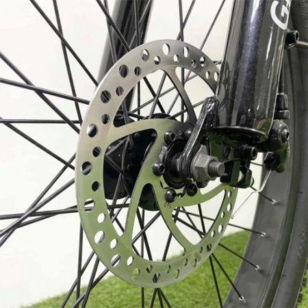 Электровелосипед Green City e-Alfa Fat Черный